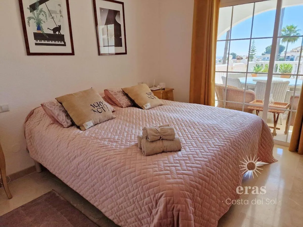 Villa With Pool, Jacuzzi, Barbecue, Garden And Privacy V215 Mijas Costa