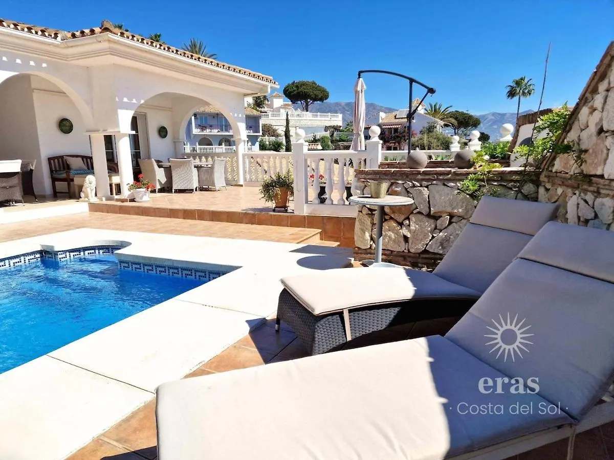 Villa With Pool, Jacuzzi, Barbecue, Garden And Privacy V215 Mijas Costa 0*,  Spanyolország