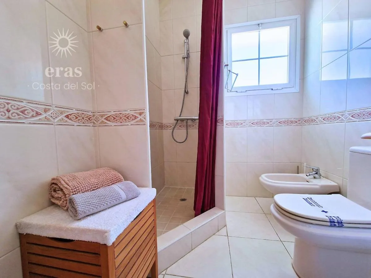 Villa With Pool, Jacuzzi, Barbecue, Garden And Privacy V215 Mijas Costa
